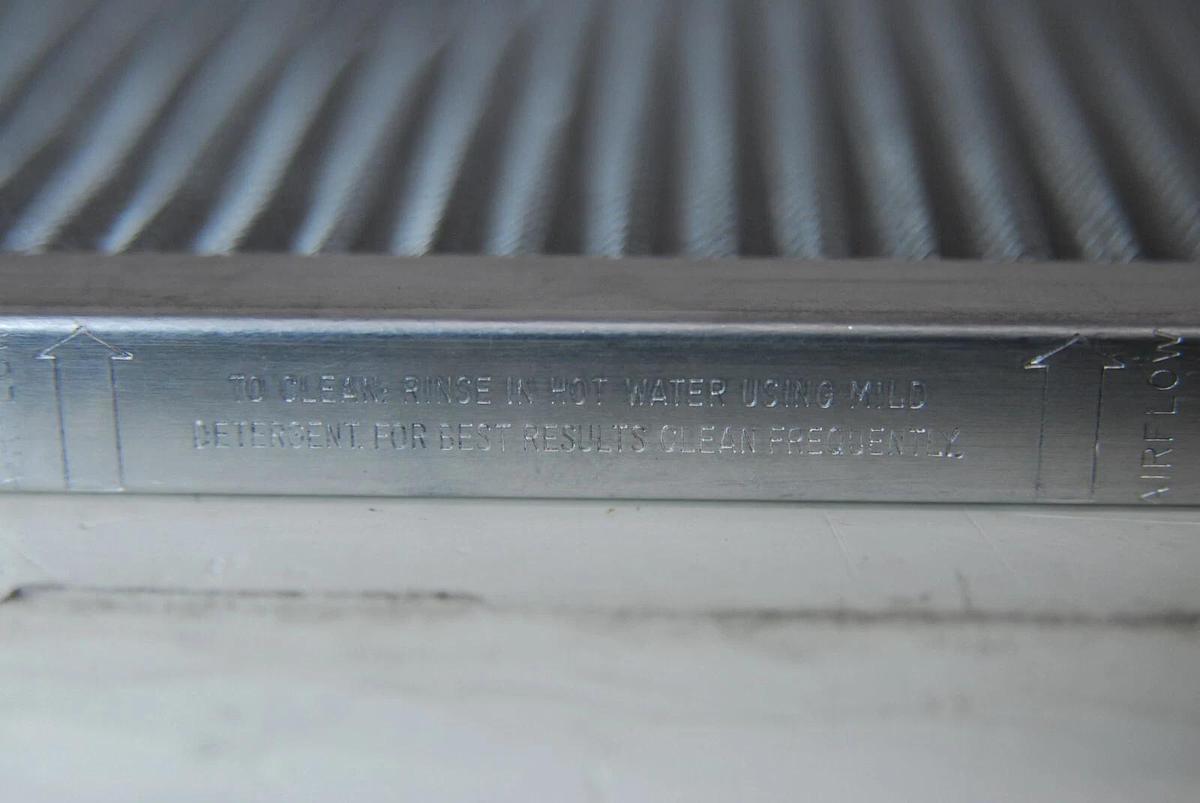 Used Metal Masters MM 11 11/16" x 5 3/8" x .5" Metal Air Filter