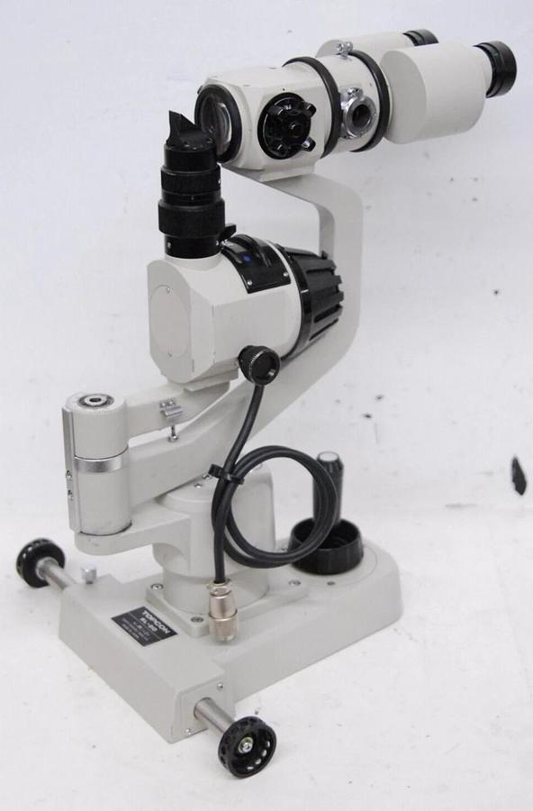 Used Topcon SL-2D Slit Lamp W/ OSM-70 Beam Splitter (Camera Port) - Read Description