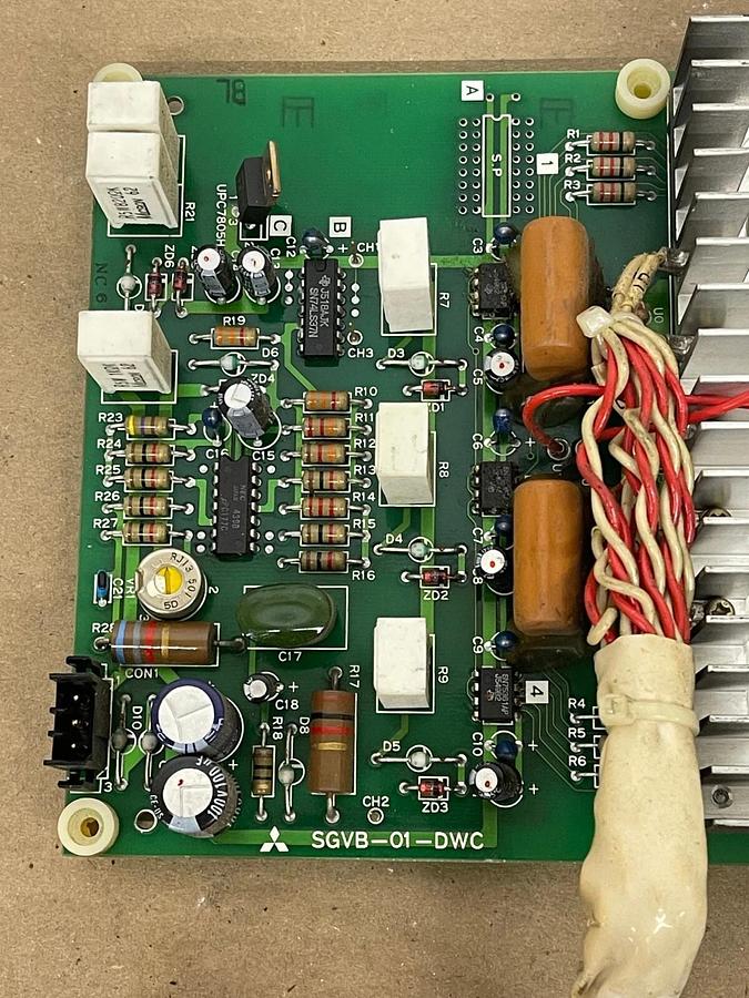 Used Mitsubishi SGVA-01-DWC Circuit Board BY171A355G52 (DWC200H EDM)