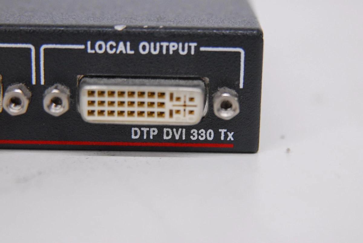Used Extron DTP DVI 330 Tx Long Distance Transmitter for DVI