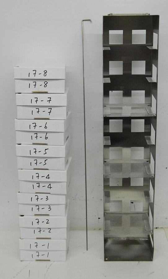 Used Thermo Scientific 7404 CryoPlus - 8 Box Sample Rack