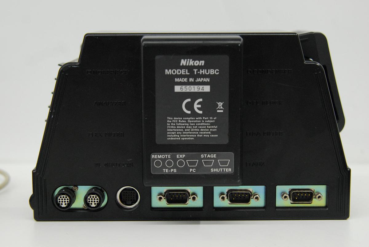 Used Nikon T-HUBC Communications Hub Controller W/ T-RCP Remote Control Pad (TE2000)
