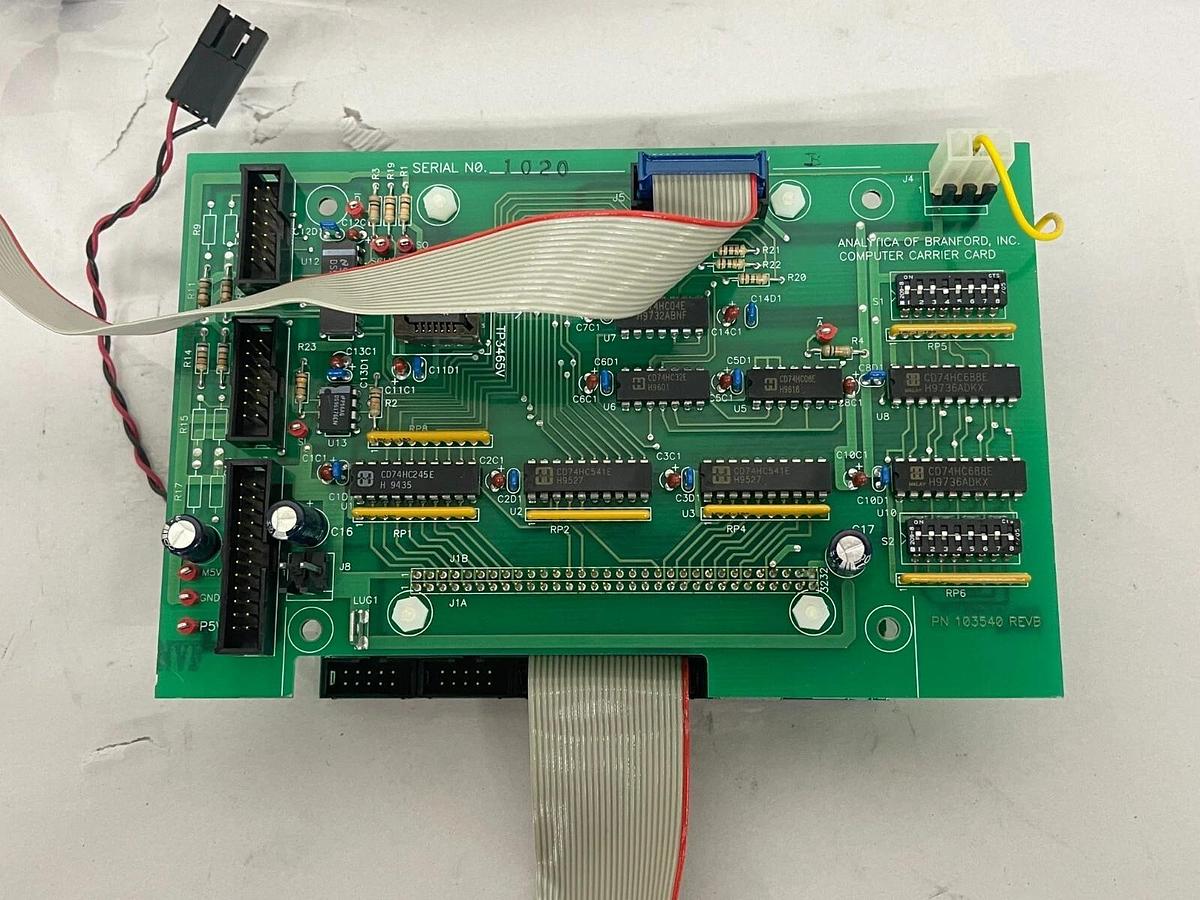 Used Analytica 103540 Computer Carrier Card W/ PC Controller 8304071