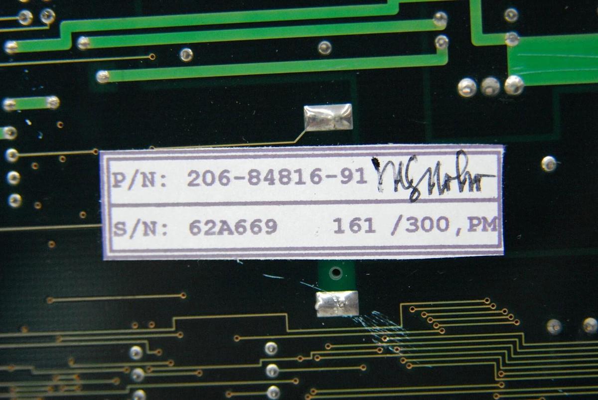 Used Shimadzu CPU UV-1600 206-84816-91 206-84817C Control Board - UV-2401 PC