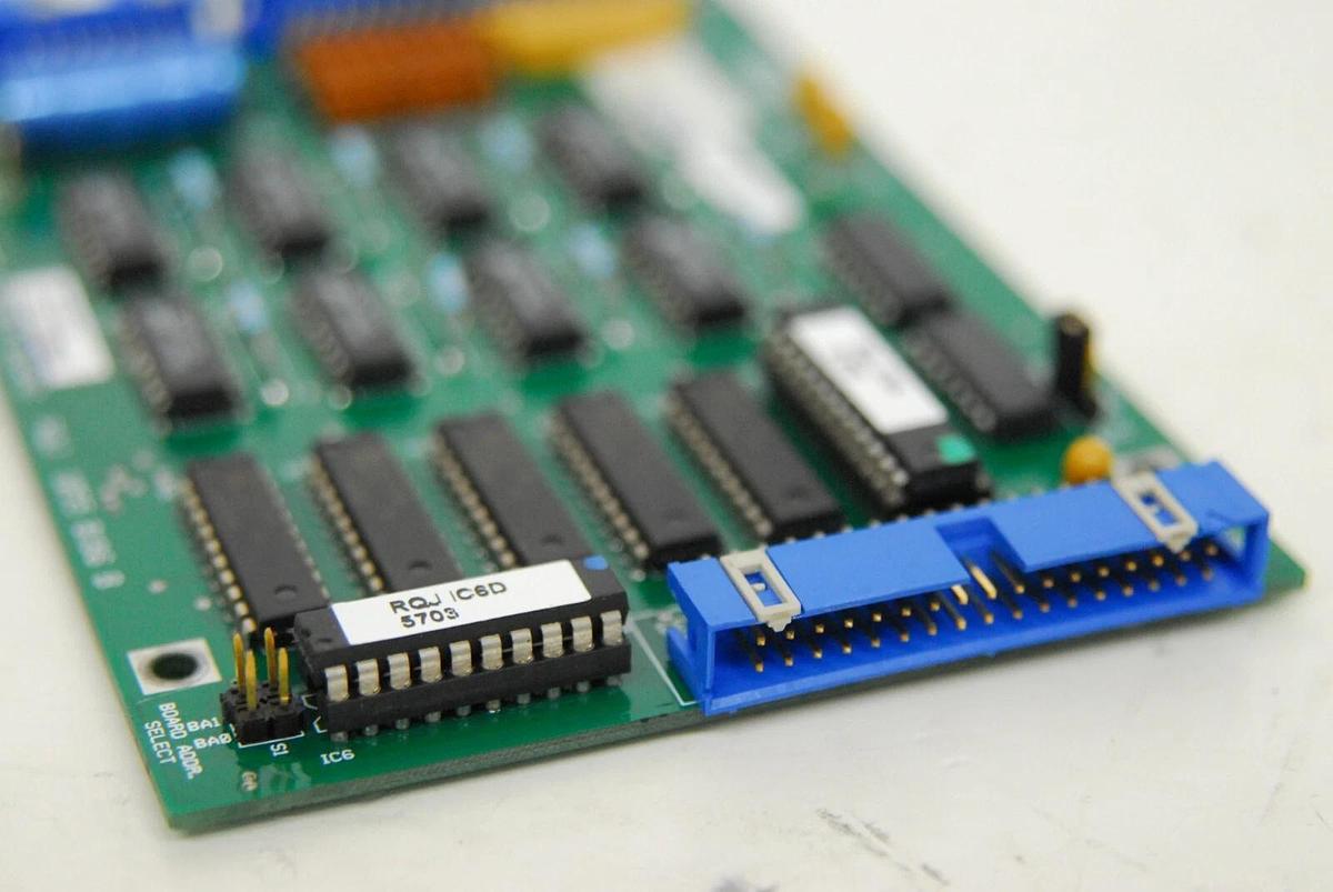 Used Wallac 1055 8186 B RQJ Quad Stepper Board