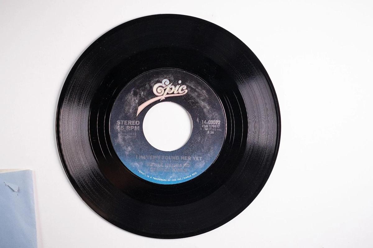 Used Merle Haggard/George Jones, Yesterday's Wine 45 Record