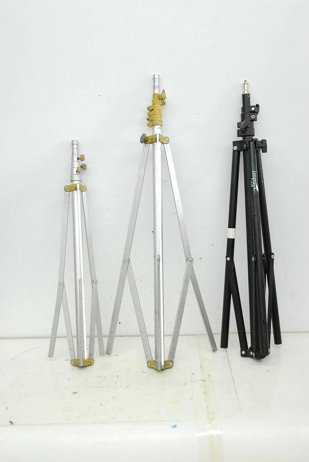 Used 2 Lowel OMNI and 1 Lowel TOTA Lights W/ Hard Case,  Stands, Power Cords and More