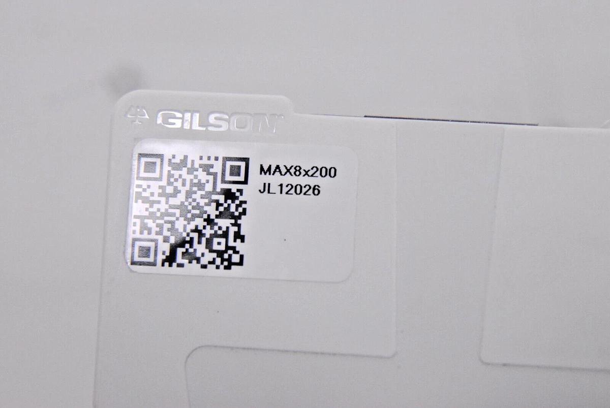 Used Gilson Pipetmax MAX8x200 20-200uL Pipette Head (Pipetmax 268)