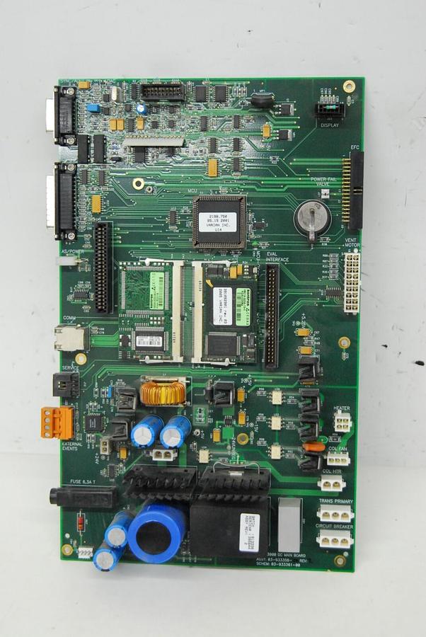 Used Varian 3900 GC MAIN BOARD 03-933358-01 03-933361-00 (SATURN 2000)
