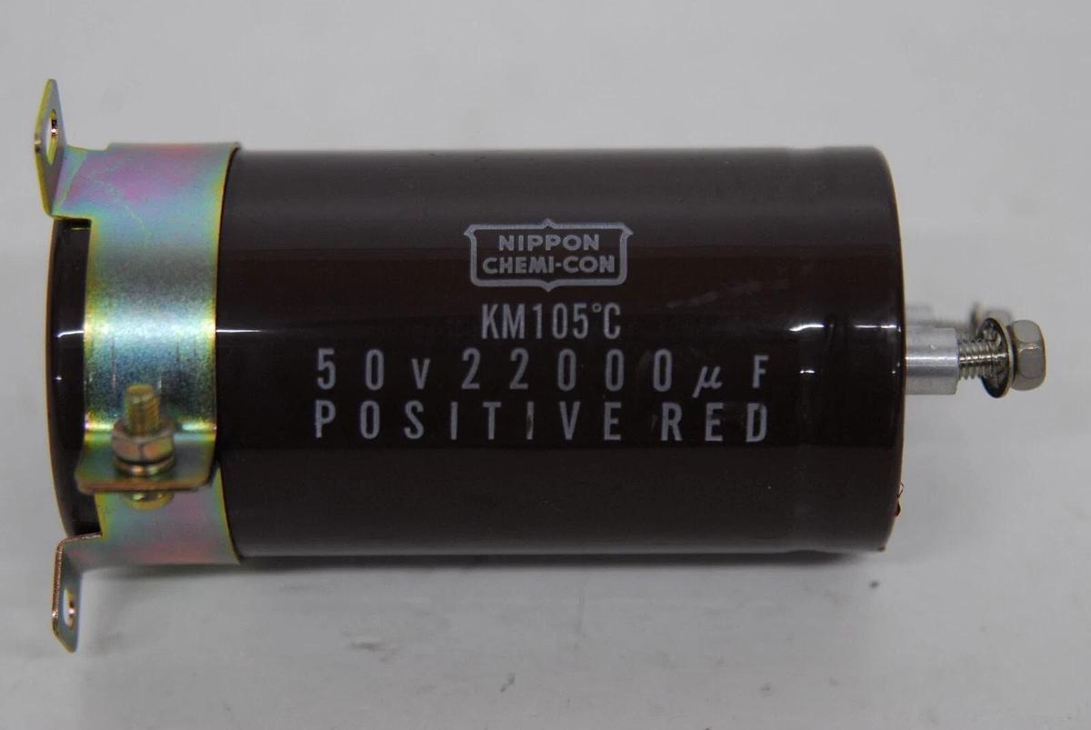 Used Nippon Chemi-con KM105*C 50V22000uF Capacitor