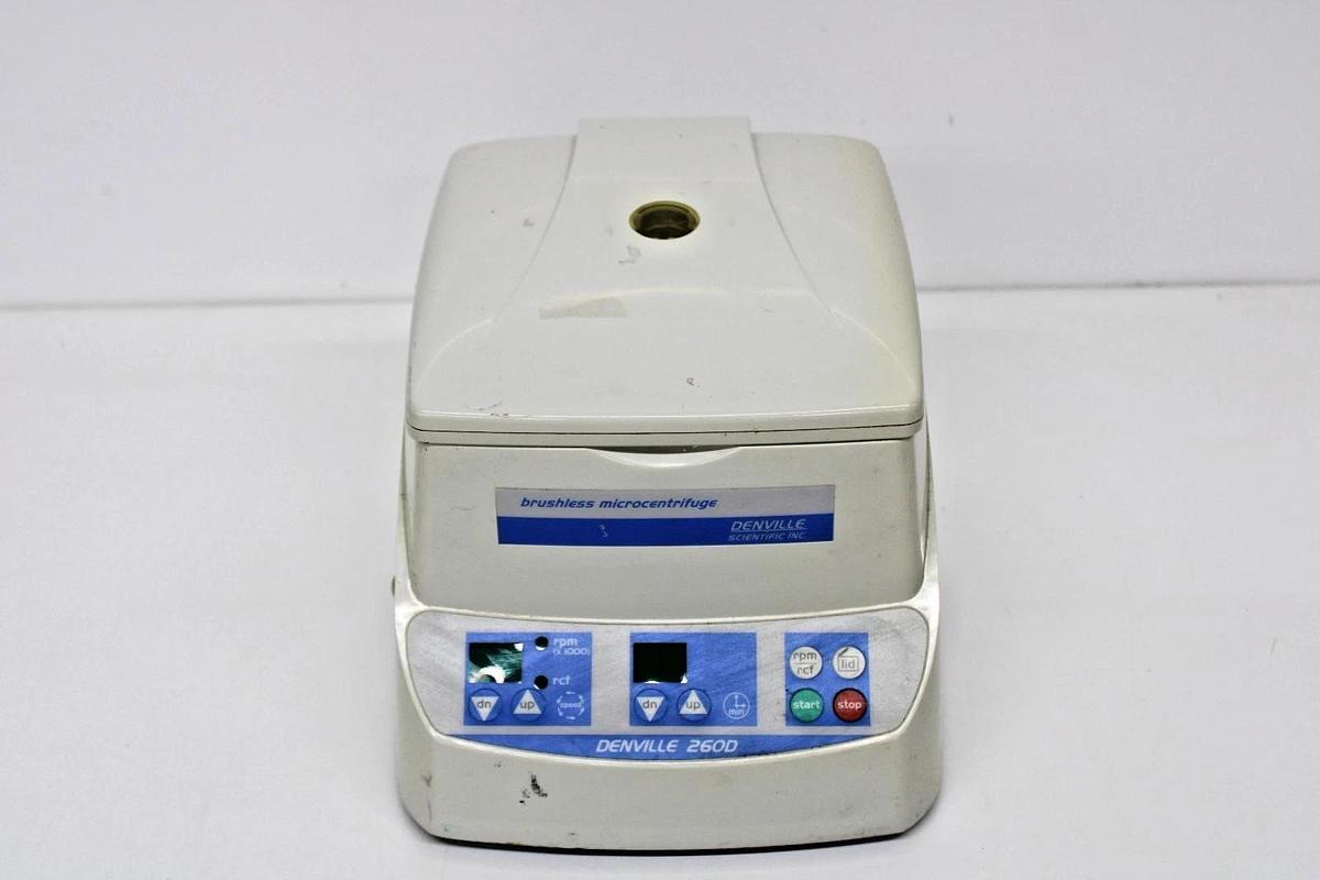 Used Denville 260D Micro Centrifuge Brushless w/ Rotor