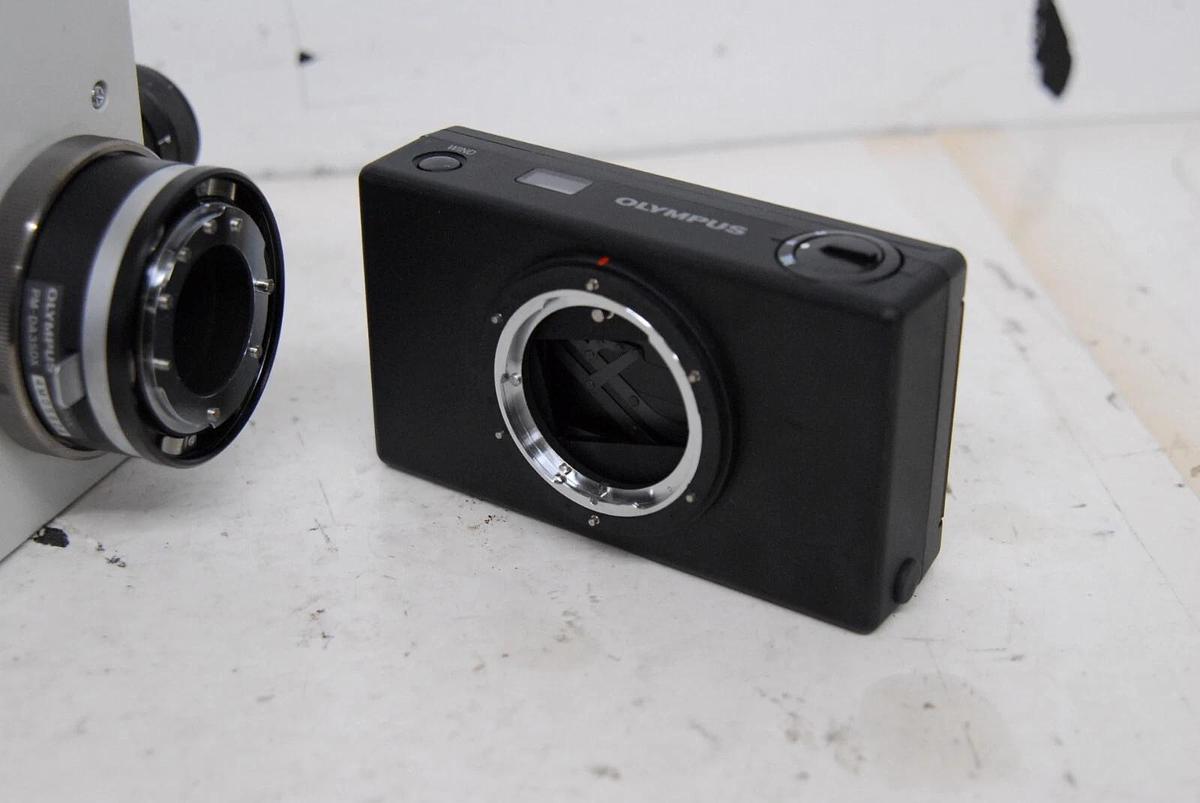 Used Olympus PM-PB30-3 Auto Exposure Body W/ PM-DA35DX, PM-C35DX Camera, PM-VB-3