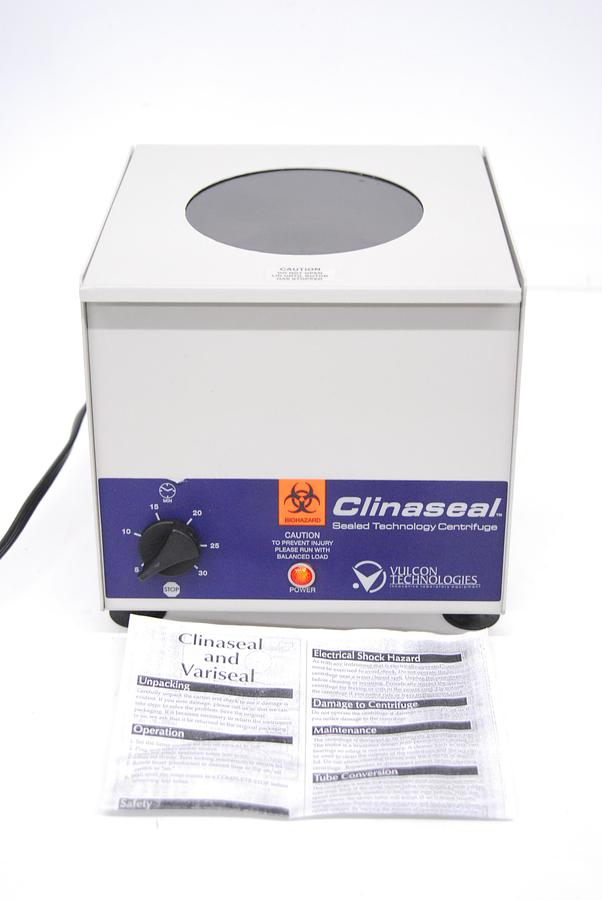 Used Vulcon CS8C Clinaseal Sealed Technology Centrifuge - 8-Slot Rotor