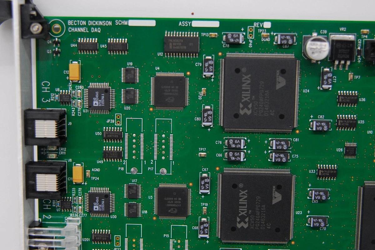 Used Becton Dickinson 344441-F 540641-F Channel DAQ Board (XCS30X/XCV50)- BD FACSAria