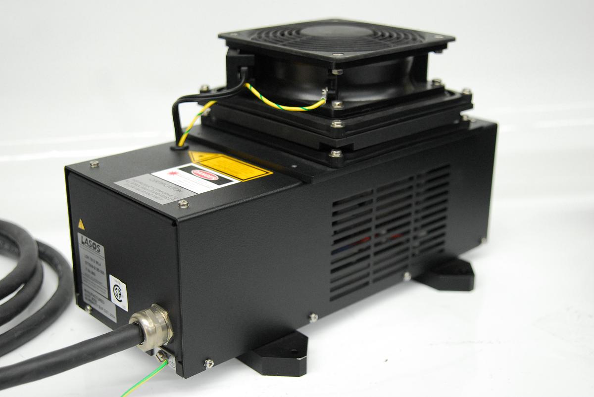 Used Lasos LGK 7812 ML4 Ar-Ion Laser 450-530nm w/ LGN 7812 Power Supply - LMS 510