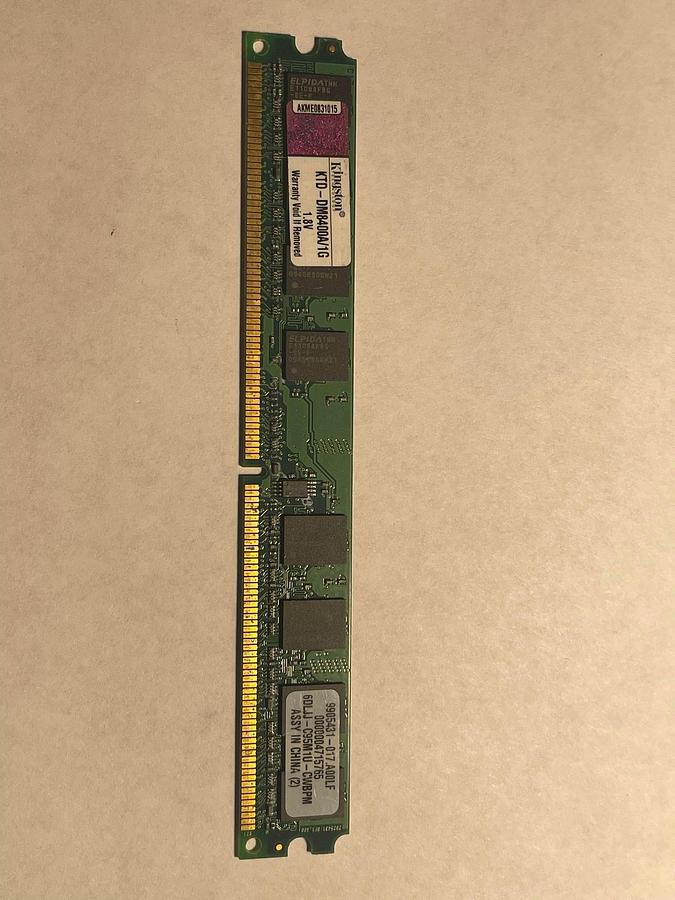 Used Kingston KTD-DM8400A/1G DDR2 1GB 740617078251