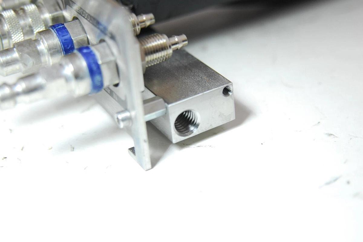 Used Anton Paar Regulator W/ Air/Temperture/Cooling Passthrough Assembly (MCR 501)