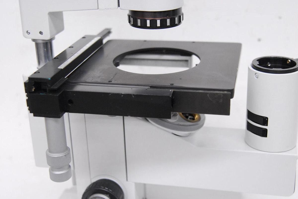 Used Lomo Inverted Microscope Body W/ Ph10 Ph20 Sliders, Filters