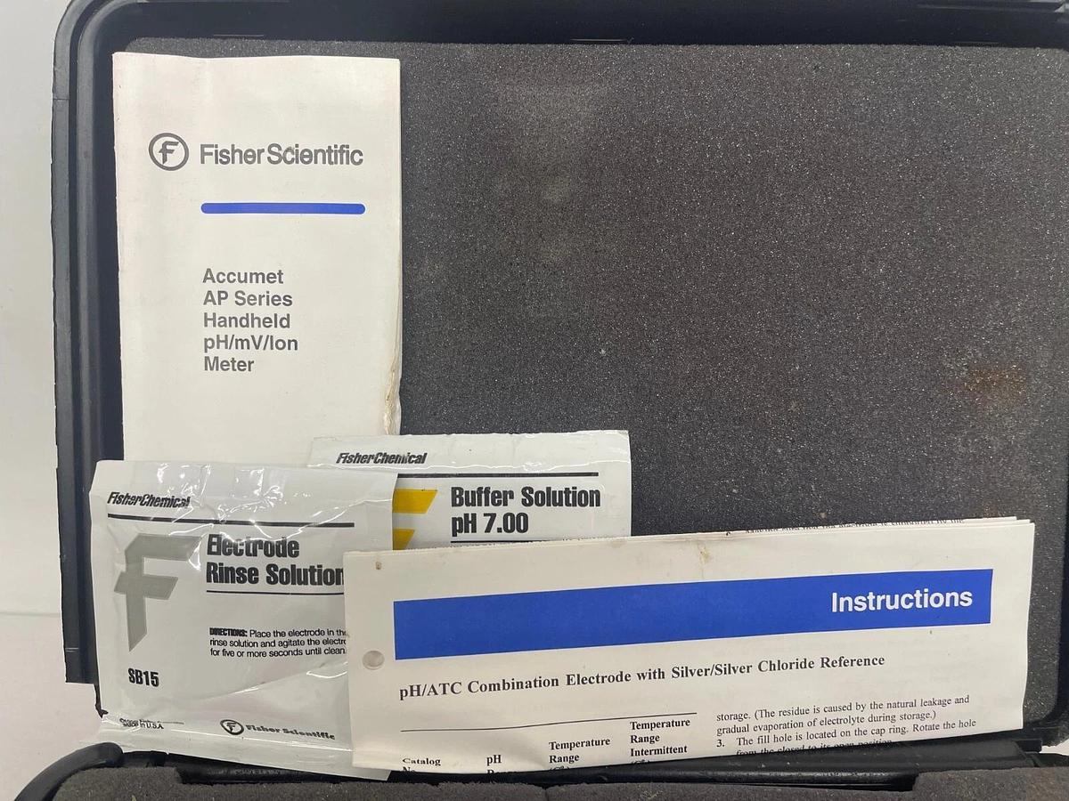 Used Fisher Scientific Accumet AP62 pH, Millivolt, Ion Meter