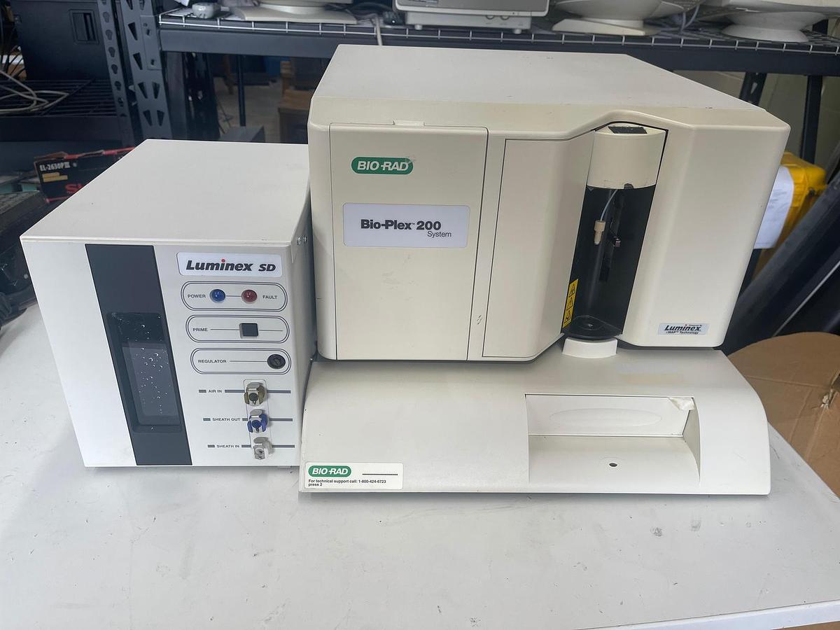Used Bio-Rad Luminex 100/200 System (SD, XYP, and Bio-Plex 200 system)