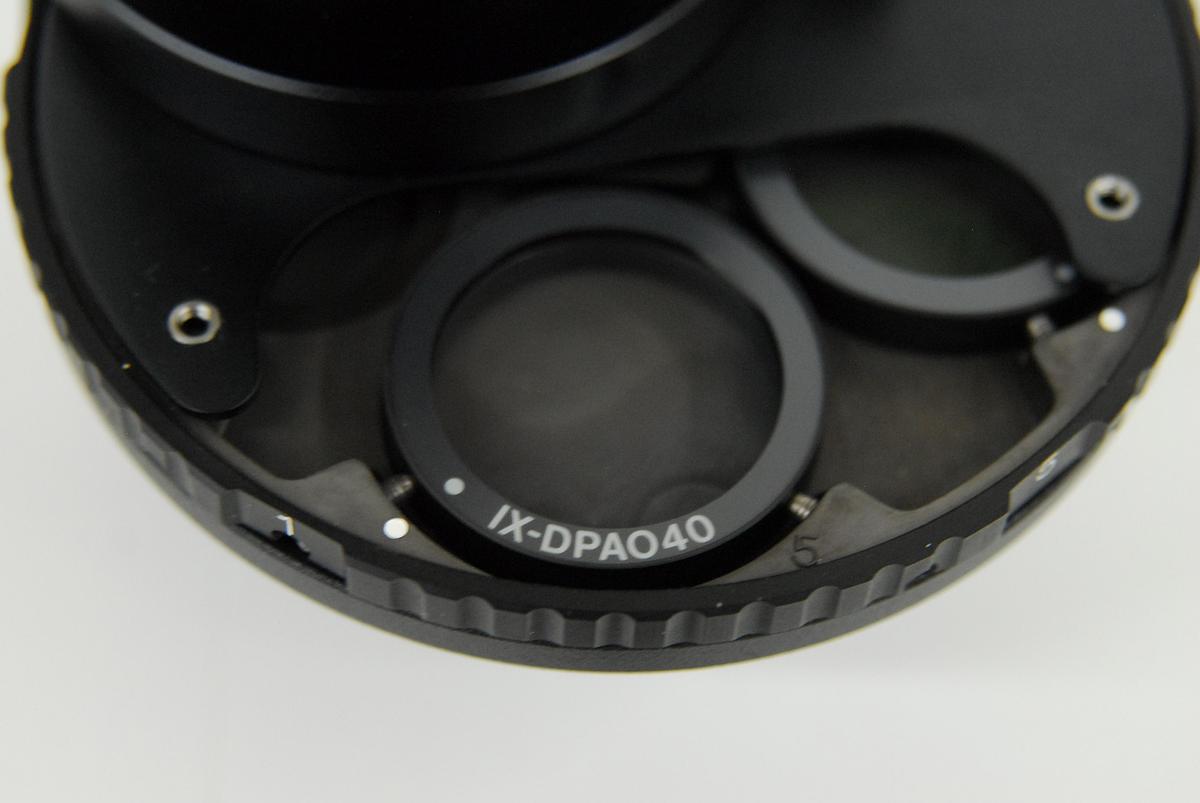 Used Olympus IX-LWUCD LWD Condenser W/ DPA20/40 DIC60 Prisms, IX-LWPO POL Attachment