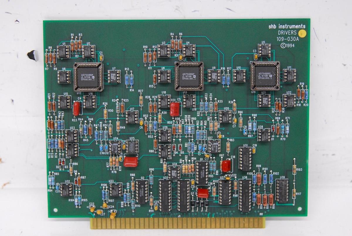 Used SHB Instruments 109-030A Drivers Board - 109 Hysteresis Loop Tracer