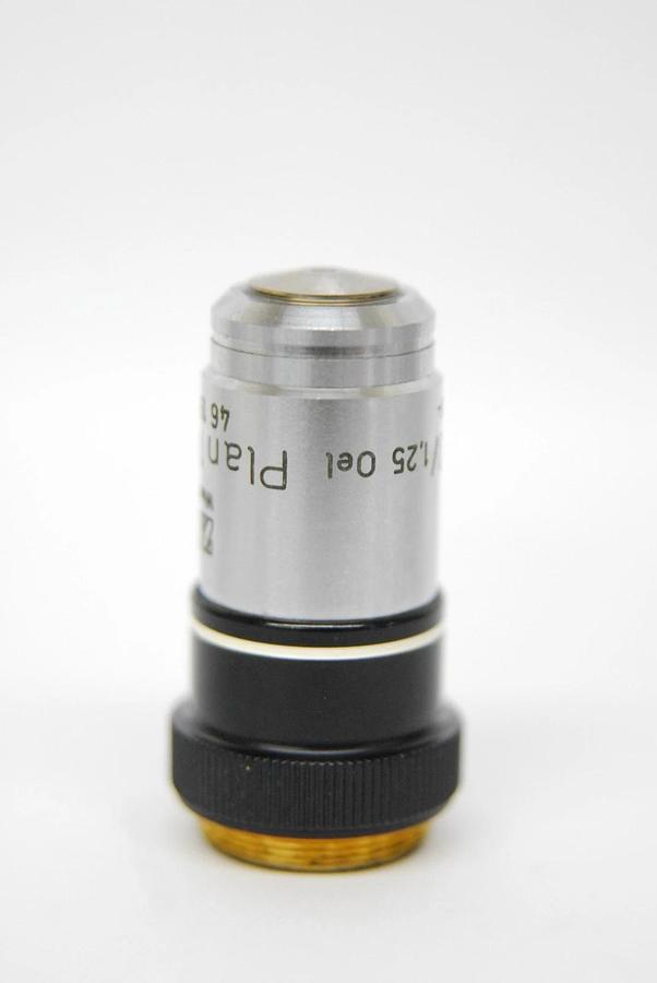 Used Zeiss 46 19 10-9902 Plan 100/1.25 Oel 160/- Objective (100x Oil)