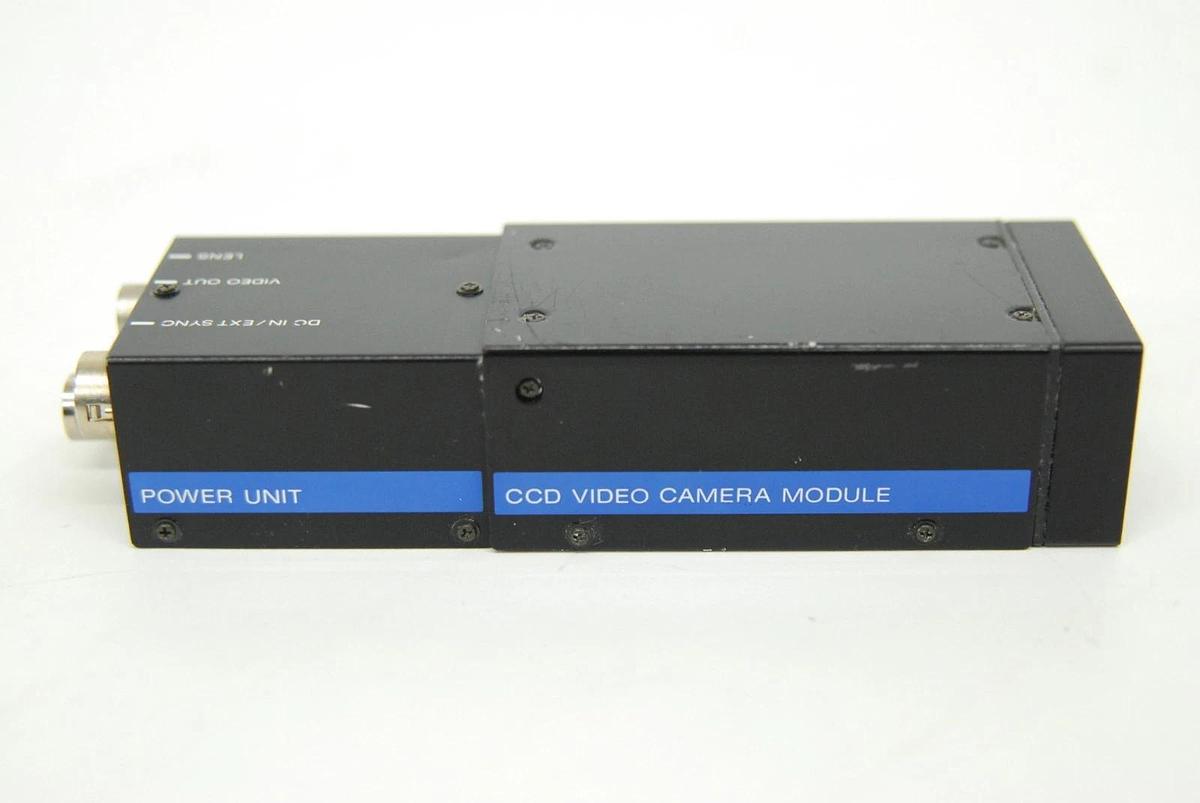 Used Sony XC-37 CCD Camera Module Monochrome C-Mount W/ DC-37 Power Unit