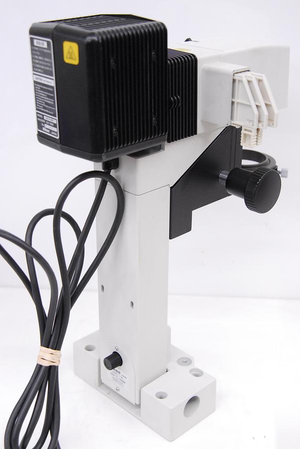 Used Nikon T-DH Dia Illumination Pillar W/ TE2-PS100W, LHS-H100P-1 Lamp (TE2000-E)