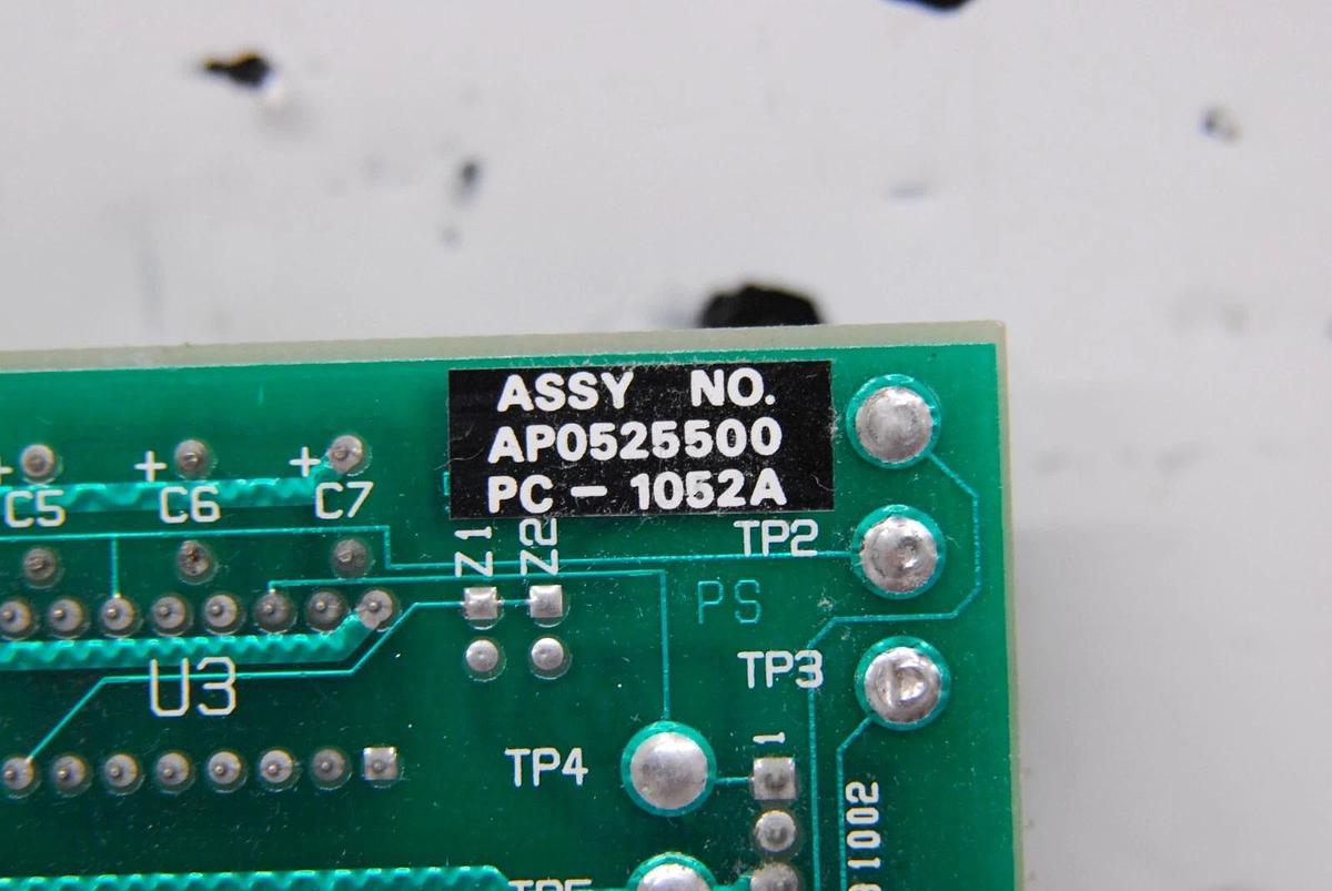 Used Laser Industries PC-1001 AP0525500 PP0673200 Board for PC-1052A - Sharplan 1020