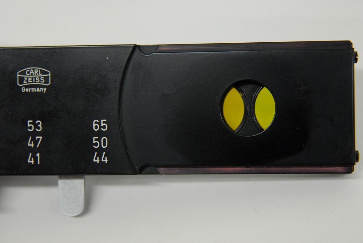 Used Zeiss Universal Microscope Tube Head, Eyepieces, Optovar, Filter Slider