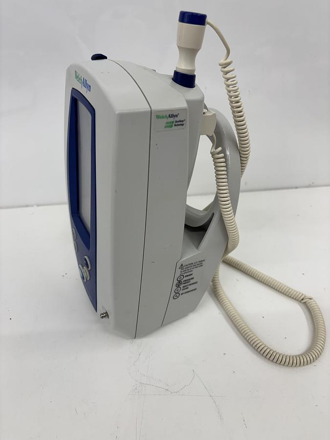 Used Welch Allyn 420 Spot Vital Monitor w/ Temp Probe + Power Supply