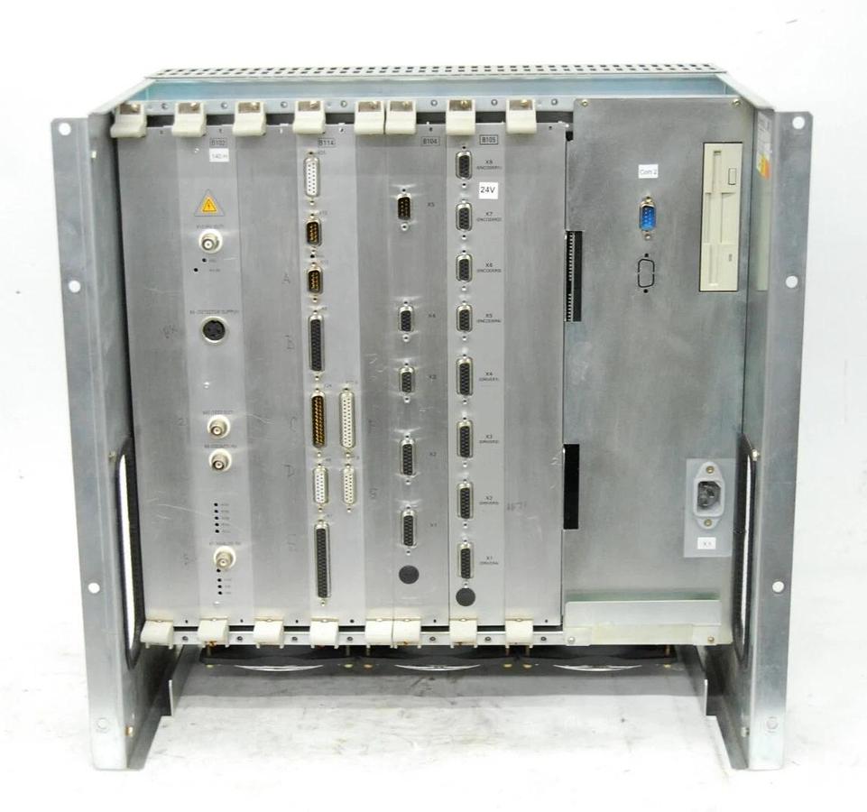 Used Bruker AXS A18-B20 Control Rack W/ B102, B114, B104, B105 Cards - D8 ADVANCE