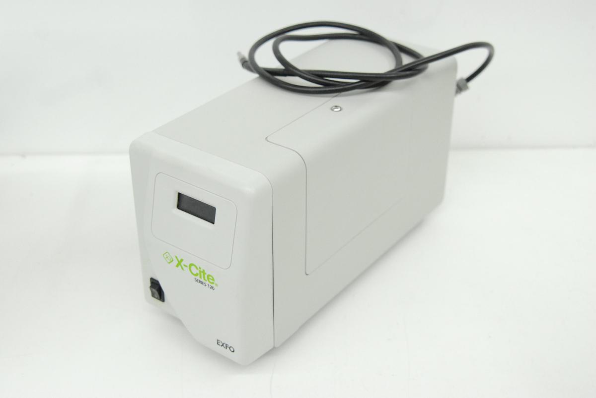 Used EXFO XE120-XL X-Cite 120 Flourescence Illumination W/ 805-00038 Liquid Light Guide