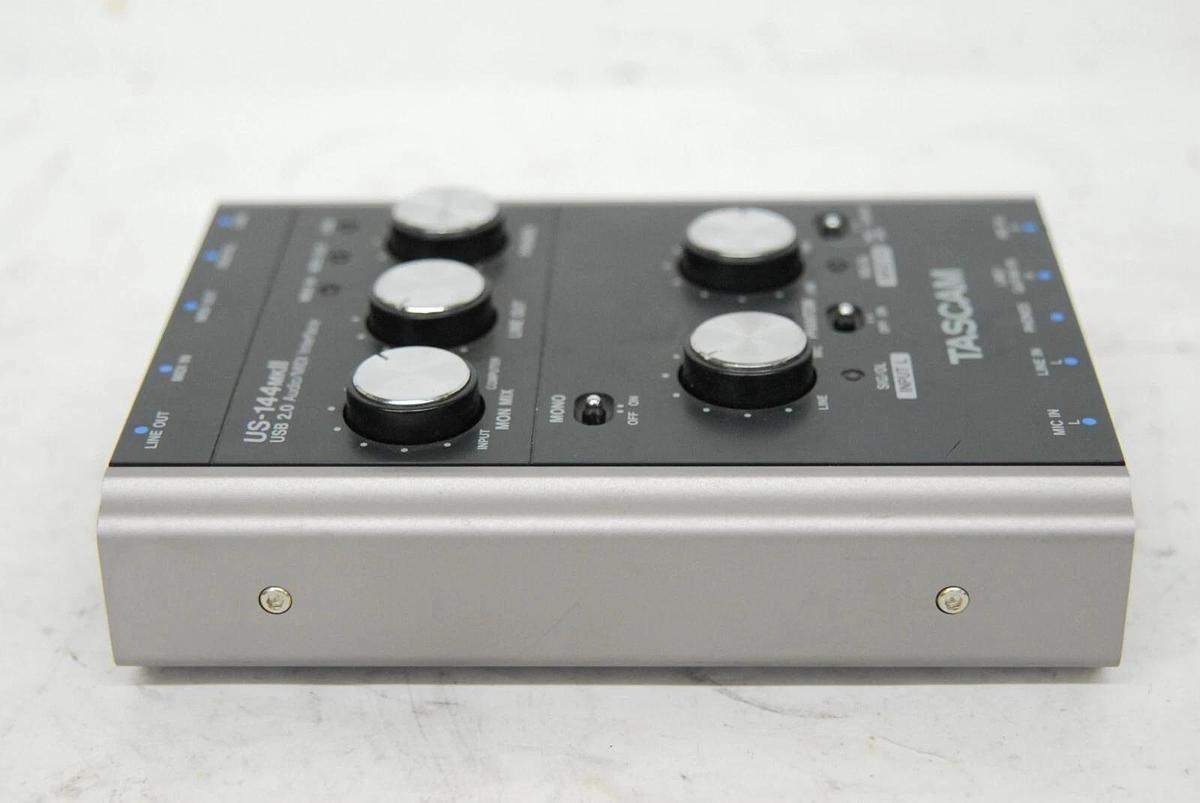 Used Tascam US144MKII USB 2.0 Audio MIDI Interface Bus-powered - TESTED 43774024858