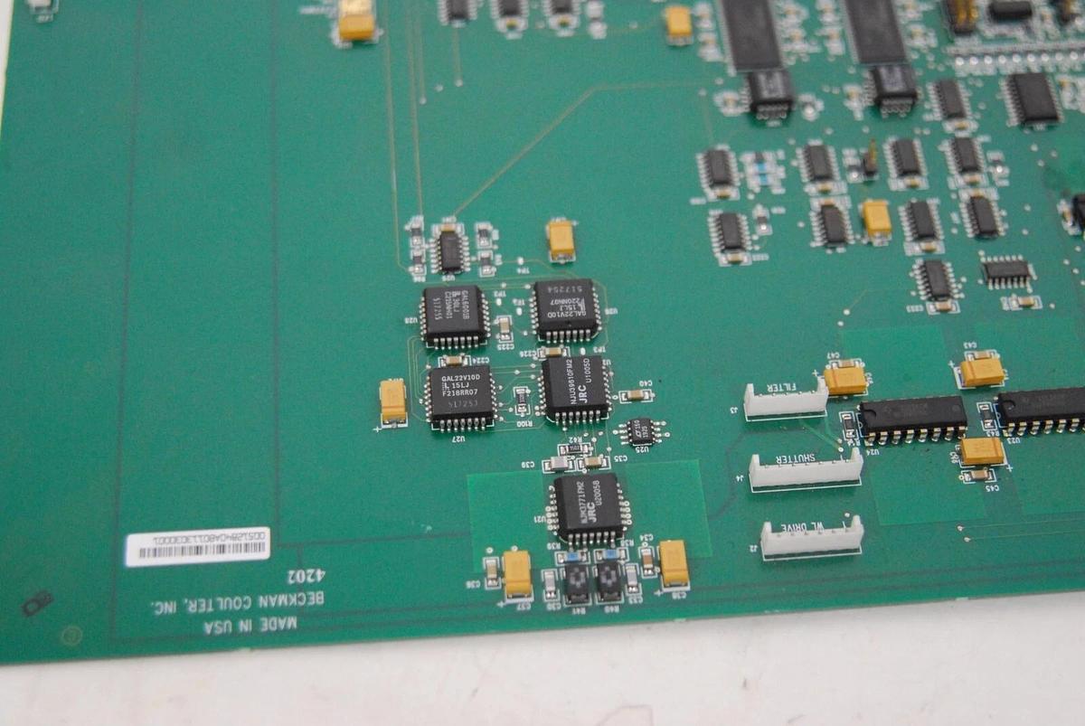 Used Beckman Coulter DU 800 - Control Board 512839/4202/00512840AB0113030001