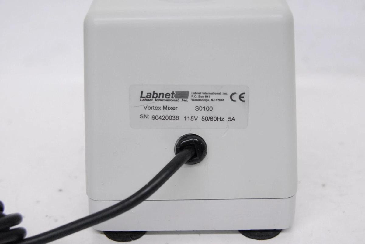 Used Labnet VX100 S0100 Vortex Mixer