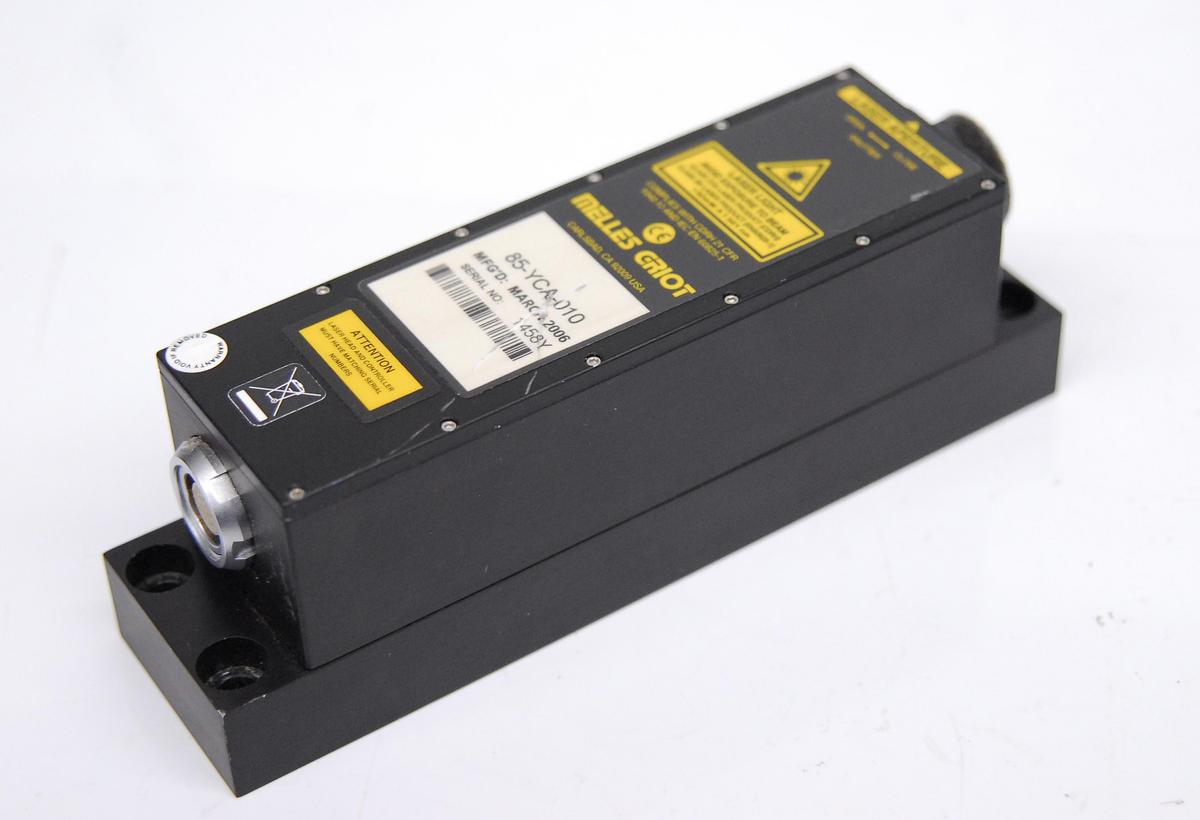 Used Melles Griot 85-YCA-010 561nm 10mW Laser Head (Nikon D-Eclipse C1-LU4)