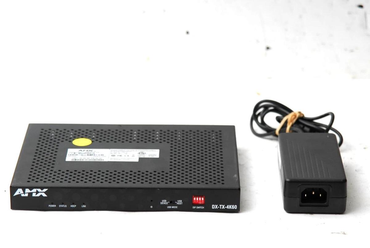 Used AMX FG1010-312-01 DX-TX-4K60 Video Extender Transmitter Black