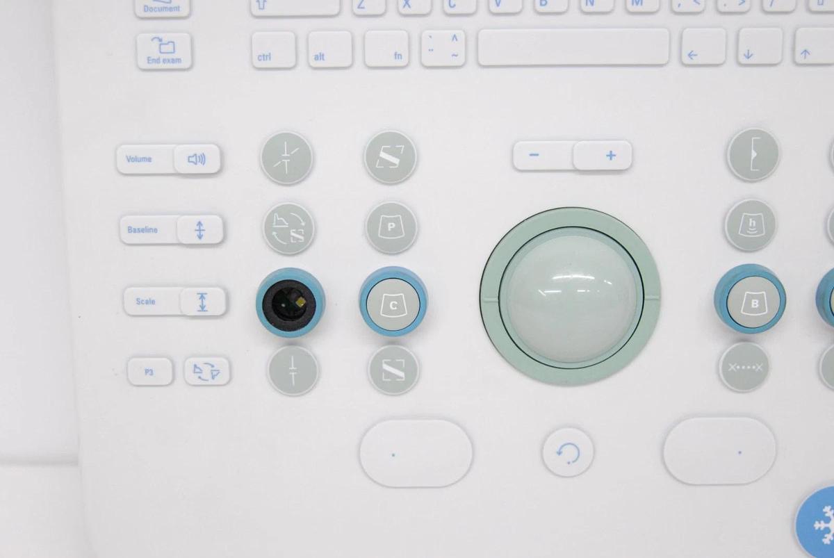 Used BK Medical NP0182 Keyboard and Trackball - Flex Focus Ultrasound