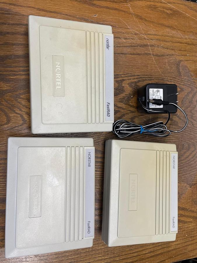 Used Nortel NA Fastrad English (2x NT8B80AAAB, 1x NT8B80AR-93) - Lot of 3