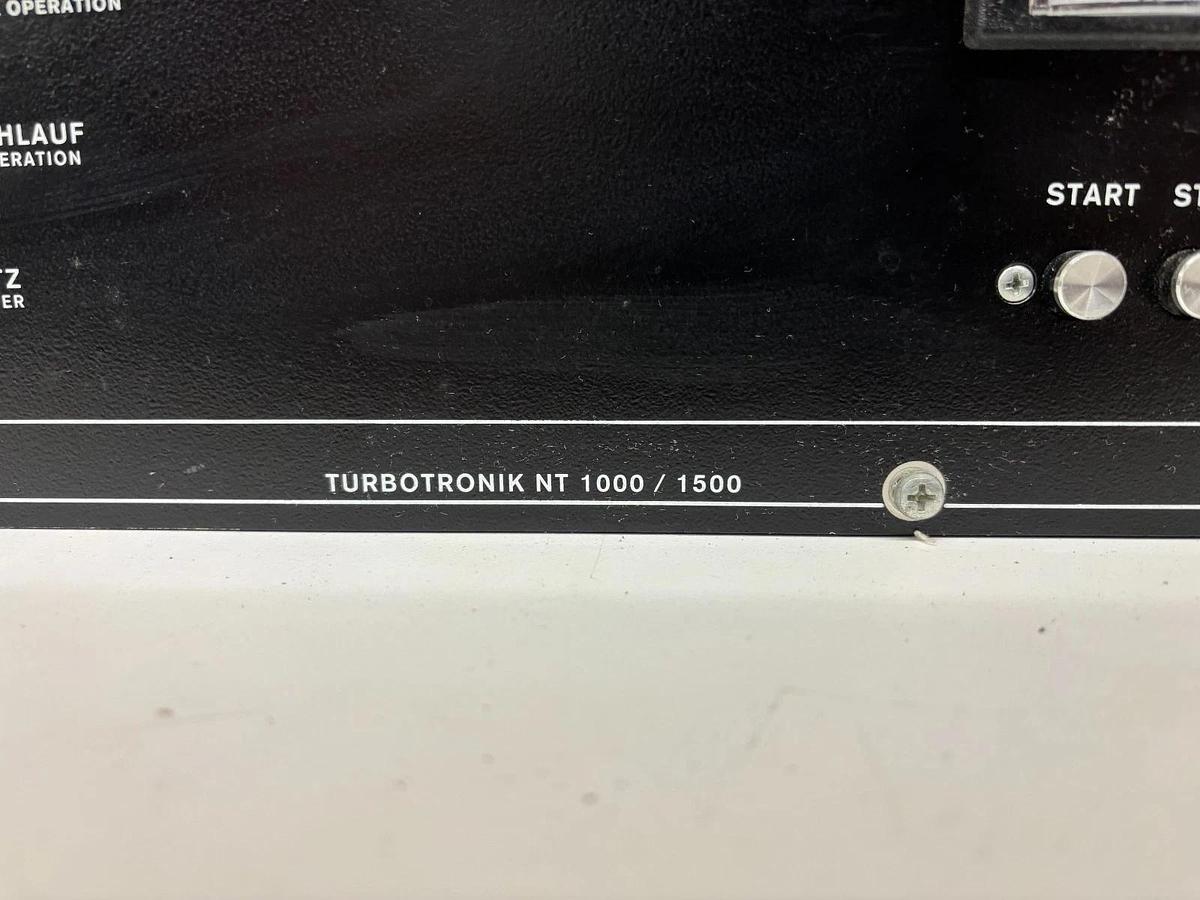 Used Turbotronic NT 1000/1500 Turbo Pump Controller