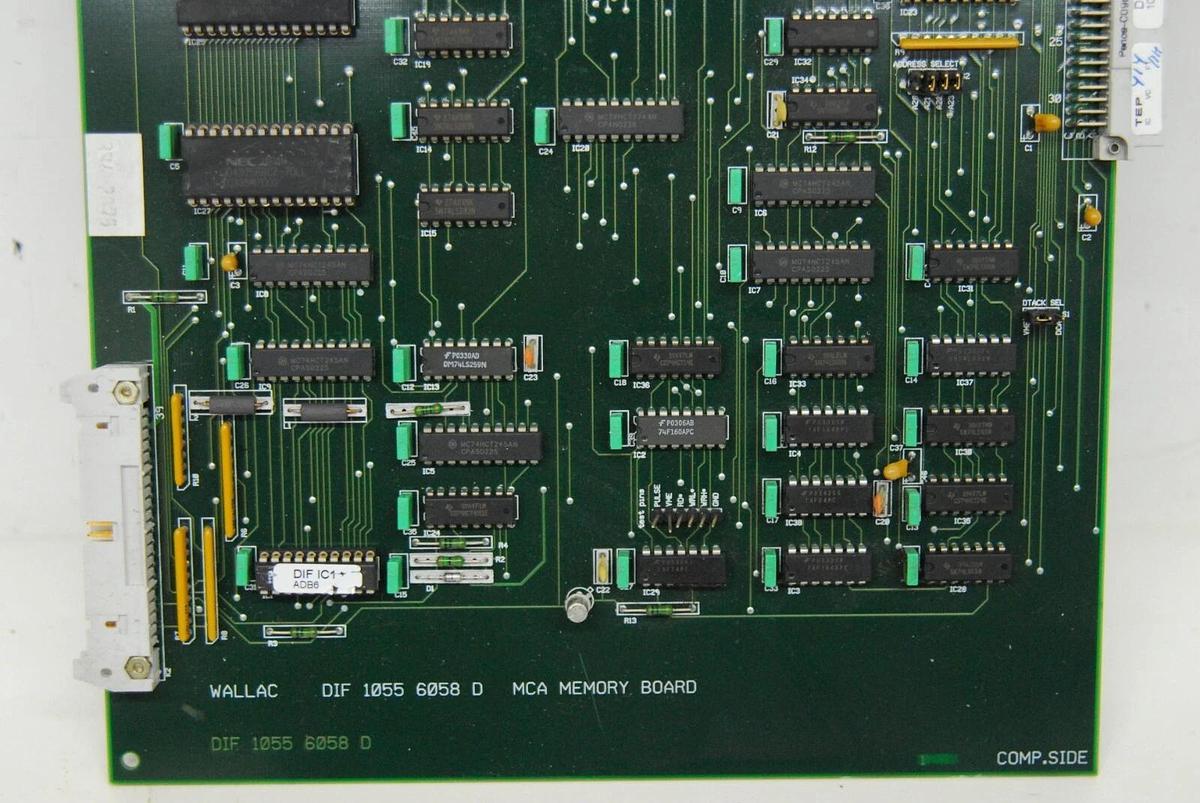 Used Wallac DIF 1055 6058 D MCA Memory Board