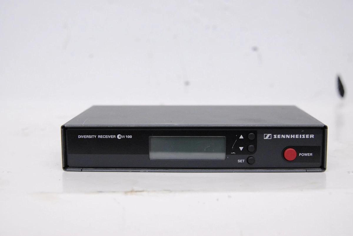 Used Sennheiser EW100 EM100 Diversity Wireless Receivers - Not for US use
