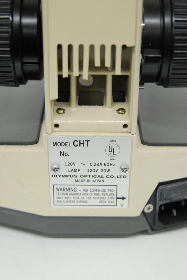 Used Olympus CH-2 CHT Binocular Microscope W/ E A4x/10x/40x Objectives