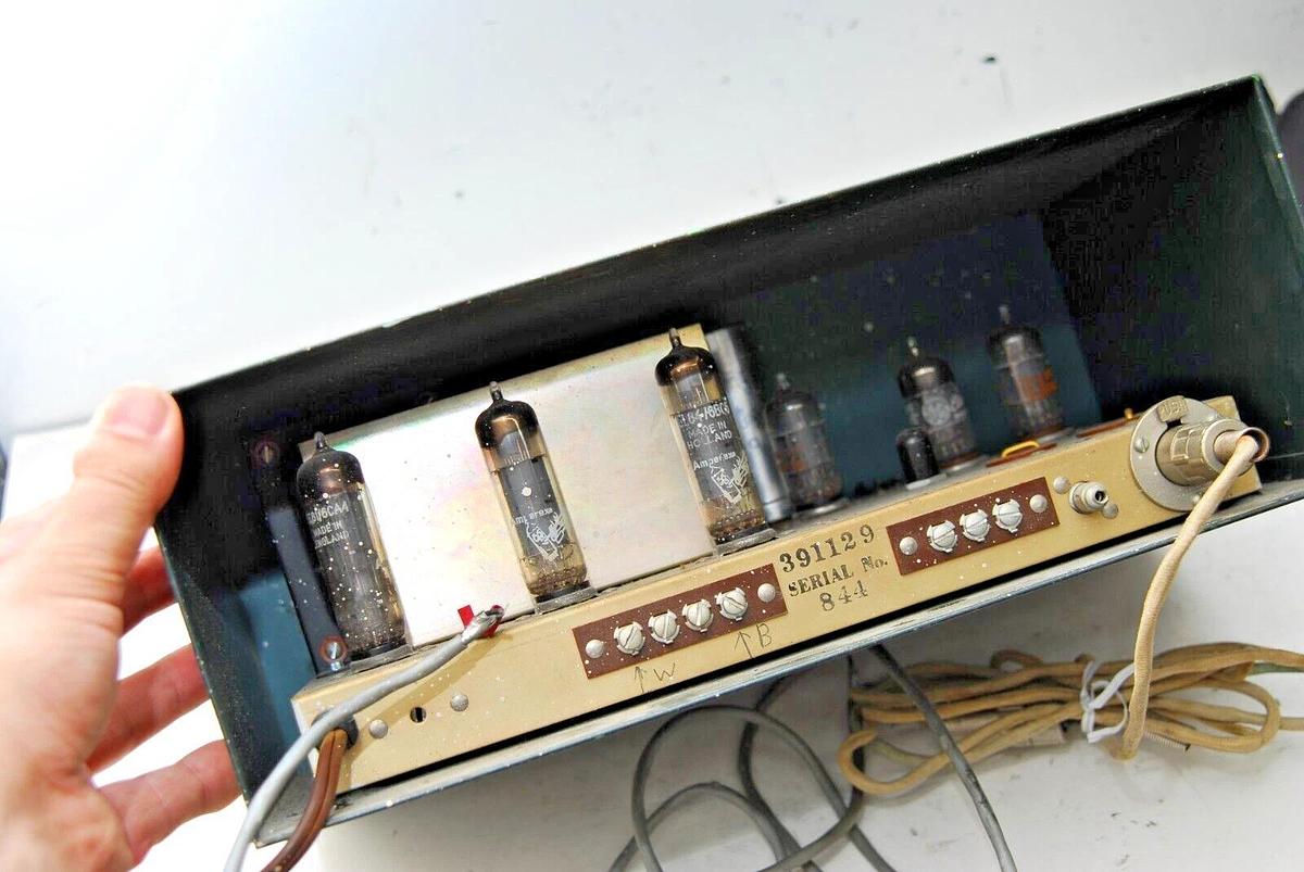 Used Altec 356A Voice Of The Stars Vacuum Tube Amplifier Vintage