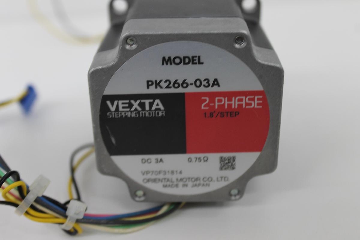 Used Oriental Motor PK266-03A Stepper Motor - 2 Phase, 3A, 1.8° Step