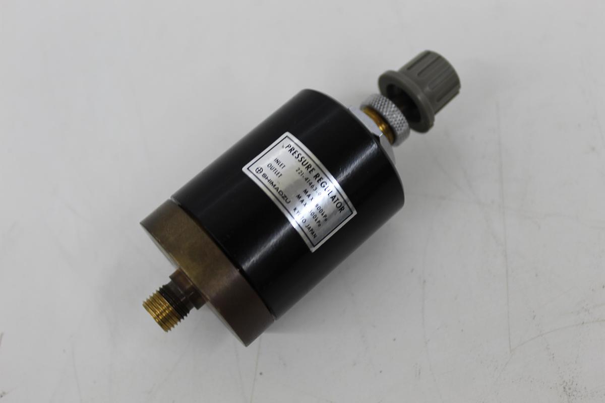 Used Shimadzu 221-41463-91 Manual Pressure Regulator Bellows Valve GC-17A