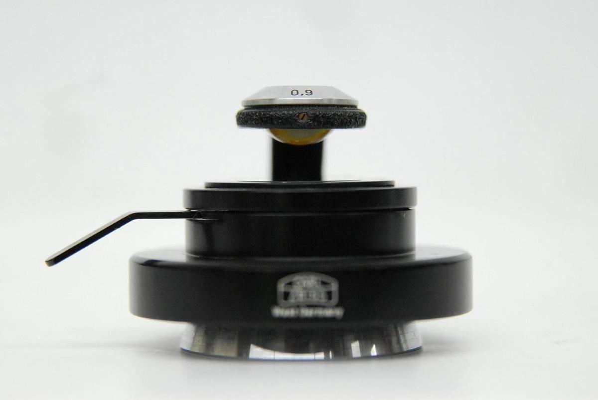 Used Zeiss 46 52 62 0.9 Swing-out Microscope Condenser  - Standard WL