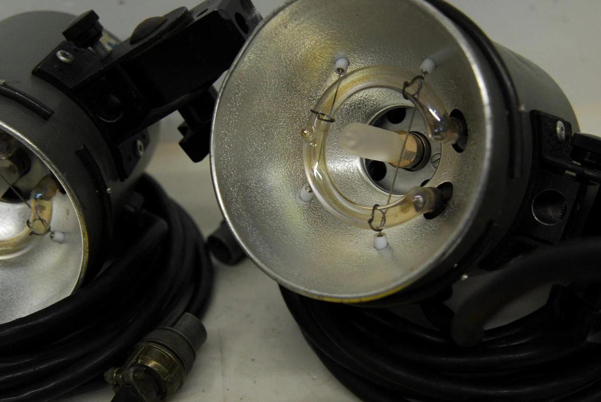 Used DynaLite Model 0334-01 Camera Flash Strobes - Lot of 2